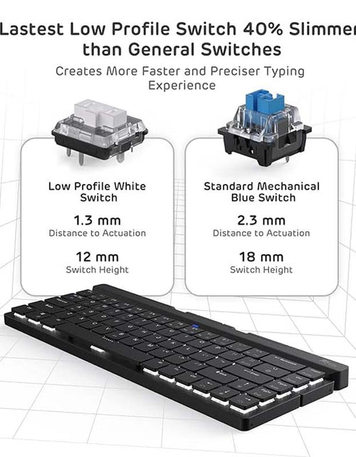 Load image into Gallery viewer, Portable Foldable Bluetooth Keyboard
