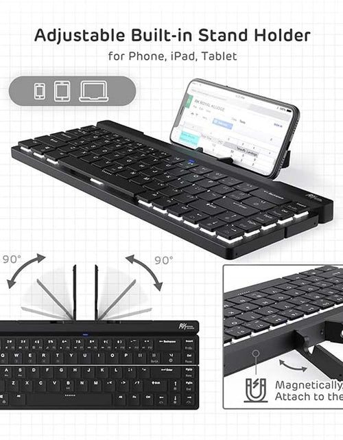 Load image into Gallery viewer, Portable Foldable Bluetooth Keyboard
