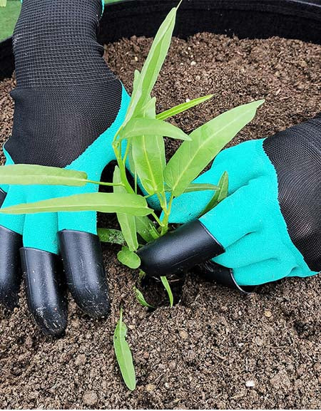 GardenGuard Gloves: Anti-Wear, Anti-Slip, Four-Claw Digging & Insulating Protection
