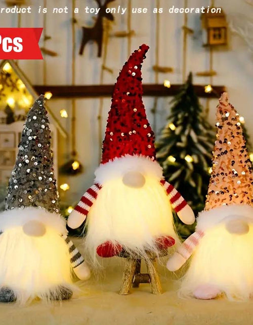 Load image into Gallery viewer, Glowing Christmas Doll Ornaments - Light Up Your Holiday Decor
