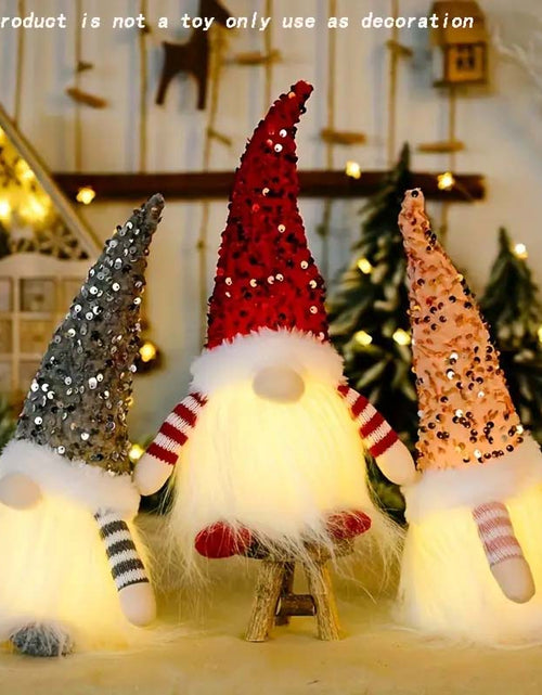 Load image into Gallery viewer, Glowing Christmas Doll Ornaments - Light Up Your Holiday Decor
