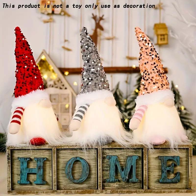 Glowing Christmas Doll Ornaments - Light Up Your Holiday Decor