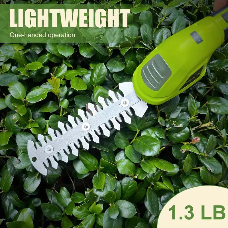 Leisch Life 2-in-1 Cordless Grass Shear & Shrubbery Trimmer