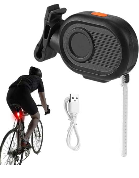 Night Riding Tail Light: Mountain Bike Safety Indicator & Water Pilot