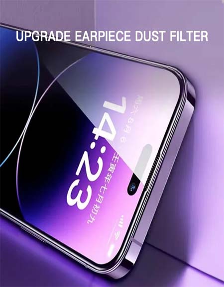 Load image into Gallery viewer, iPhone Anti-Spy Tempered Glass with Auto Dust Removal - Protect Your Privacy with Crystal Clear Display Zydropshipping
