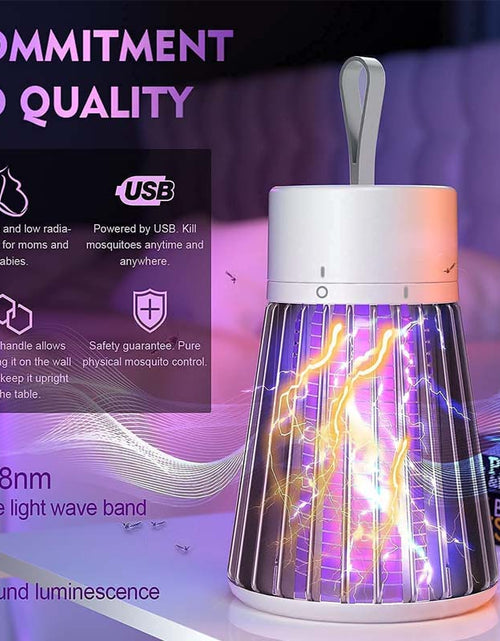 Load image into Gallery viewer, Eco-Friendly LED Mosquito Killer Machine | USB Powered Trap Lamp for Home
