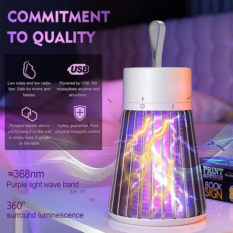 Eco-Friendly LED Mosquito Killer Machine | USB Powered Trap Lamp for Home