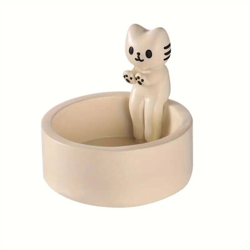 Kitten Candle Holder - Cat Paws Design