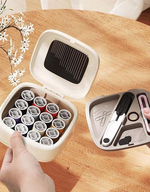 Load image into Gallery viewer, Magnetic Sewing Tool Set with Needle and Thread Kit
