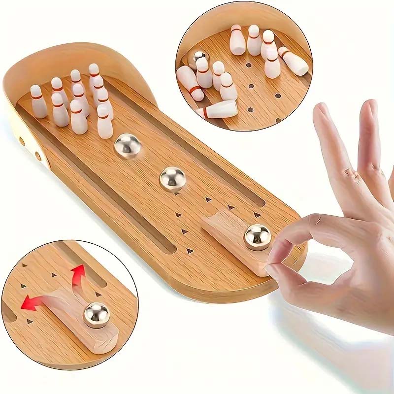 Mini Bowling Set - Office & Home