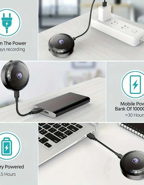 Load image into Gallery viewer, Mini WiFi Security Camera - Night Vision, Motion Detection, Compact &amp; Discreet
