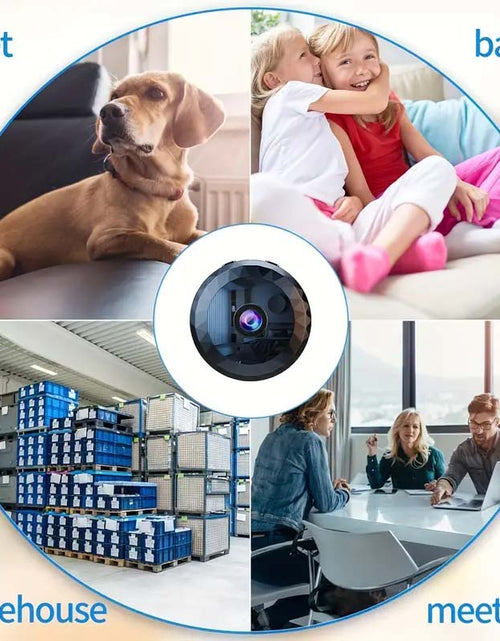 Load image into Gallery viewer, Mini WiFi Security Camera - Night Vision, Motion Detection, Compact &amp; Discreet
