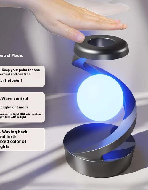 Load image into Gallery viewer, Rotating Moon Desk Lamp With Phone Wireless Charging
