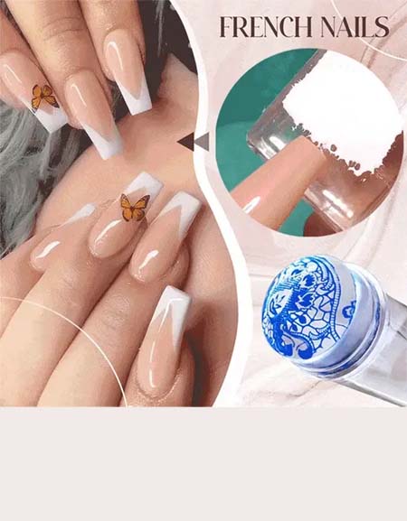 Load image into Gallery viewer, Jelly Stamp Nail Art Nail tip-styling Delight
