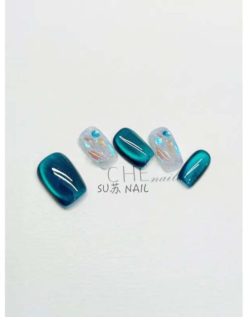 Load image into Gallery viewer, White Finished Nail Stickers - Easy &amp; Stylish Nail Art
