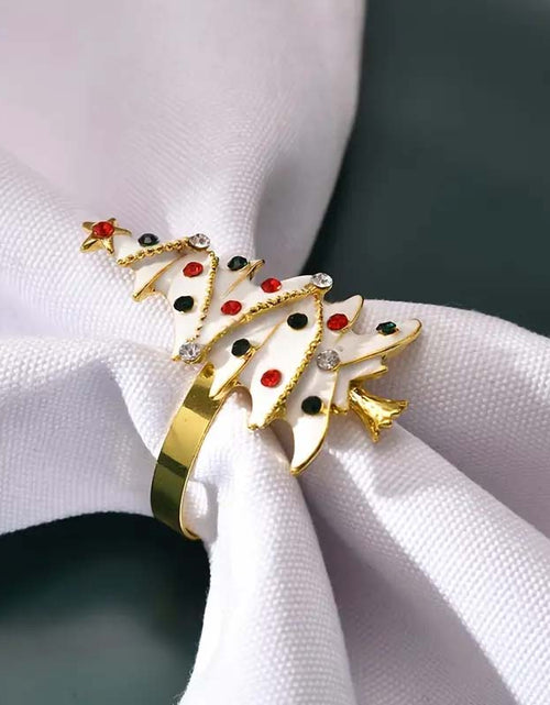 Load image into Gallery viewer, Elegant Golden Napkin Rings – Perfect for Any Occasion
