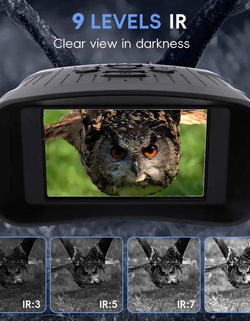 Load image into Gallery viewer, 32GB Infrared Night Vision Binoculars - Perfect for Camping &amp; Outdoor Use
