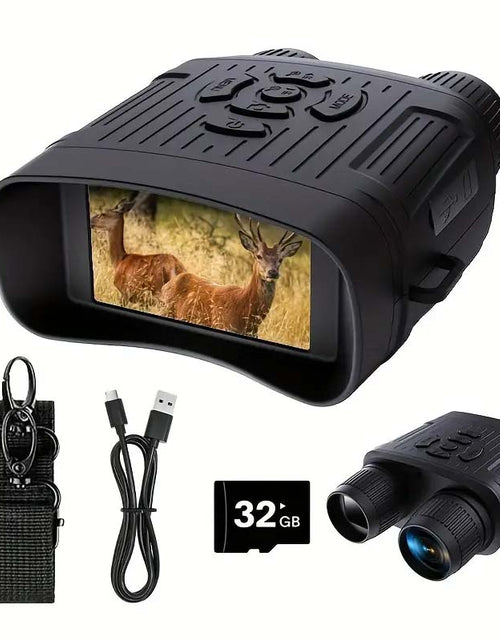 Load image into Gallery viewer, 32GB Infrared Night Vision Binoculars - Perfect for Camping &amp; Outdoor Use
