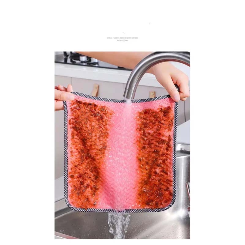 Non-Stick Oil Absorbent Kitchen Dish Towel