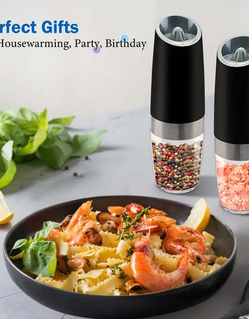 Load image into Gallery viewer, Electric Salt &amp; Pepper Grinder Set - One-Hand Operation &amp; LED Light
