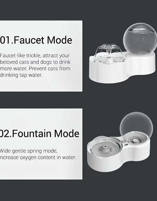 Load image into Gallery viewer, Advanced Pet Water Fountain - Fresh, Filtered Water for Cats &amp; Dogs
