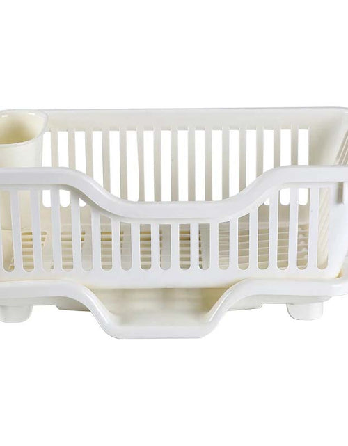 Load image into Gallery viewer, Simple Style Plastic Dish Drainer and Storage Rack Kitchen Shelf Drain Bowl Basket
