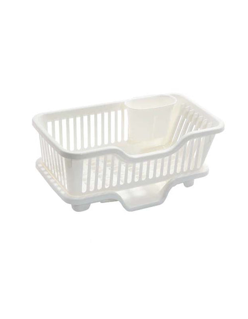 Load image into Gallery viewer, Simple Style Plastic Dish Drainer and Storage Rack Kitchen Shelf Drain Bowl Basket
