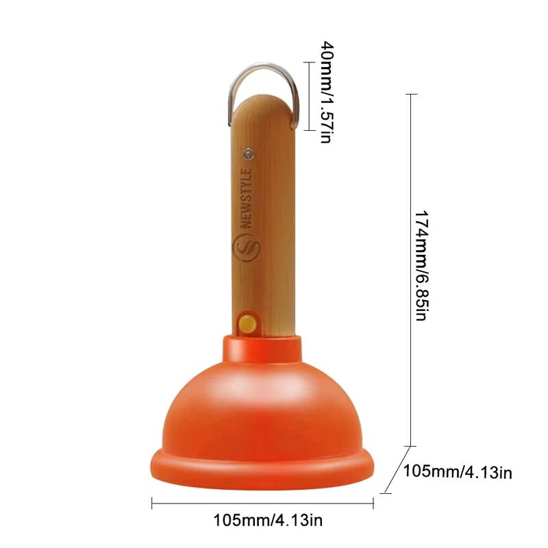 Plunger Night Light: USB Rechargeable