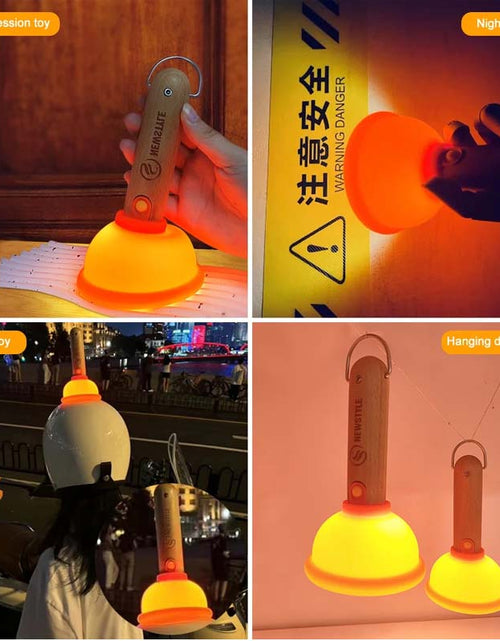 Load image into Gallery viewer, Plunger Night Light: USB Rechargeable
