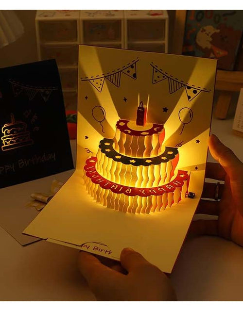 Load image into Gallery viewer, Pop-Up Birthday Card
