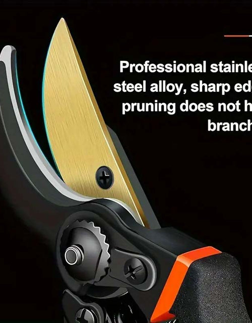 Load image into Gallery viewer, Titanium Pruning Shears - Ultra-Sharp, Heavy-Duty Scissors
