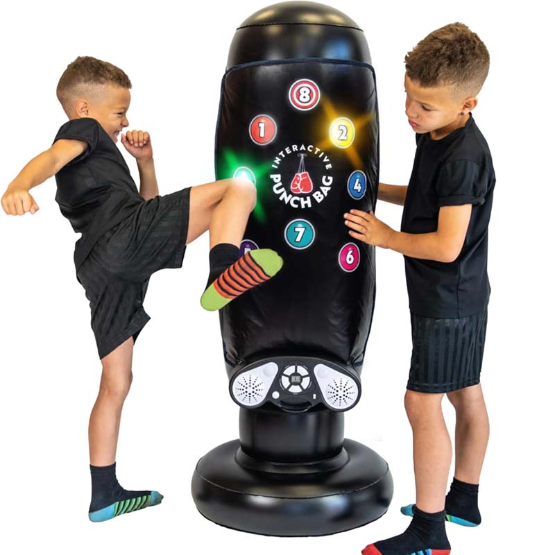 Kids Inflatable Punch Bag | Interactive Fun & Exercise | Great Gift for Kids