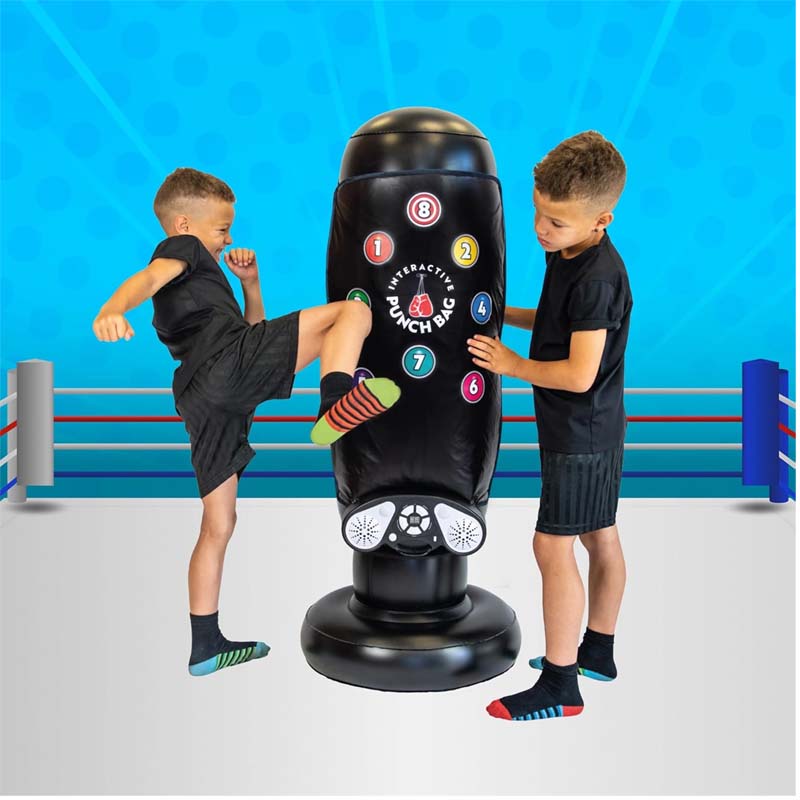 Kids Inflatable Punch Bag | Interactive Fun & Exercise | Great Gift for Kids