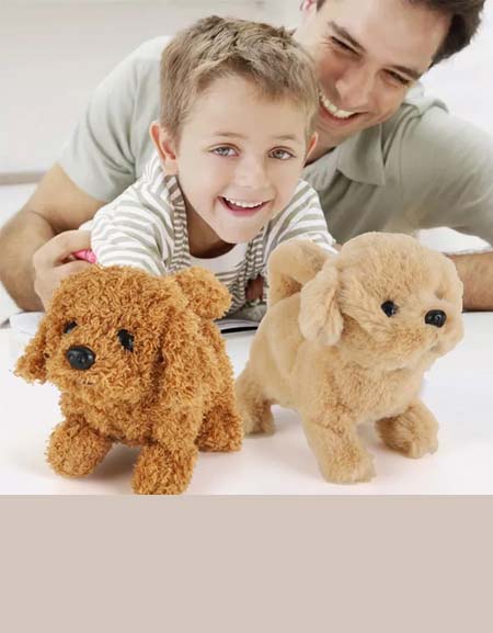 Load image into Gallery viewer, Interactive Plush Puppy Toy: Engaging Electronic Pet for Kids
