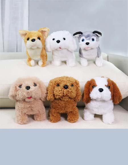 Interactive Plush Puppy Toy: Engaging Electronic Pet for Kids