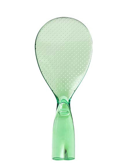 Transparent Non-Stick Rice Spoon with Long Handle - The Ultimate Kitchen Companion for Effortless Rice Serving