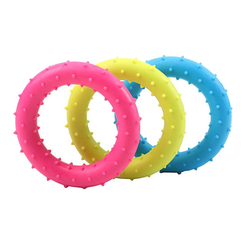 Multicolor Dog Play Rings