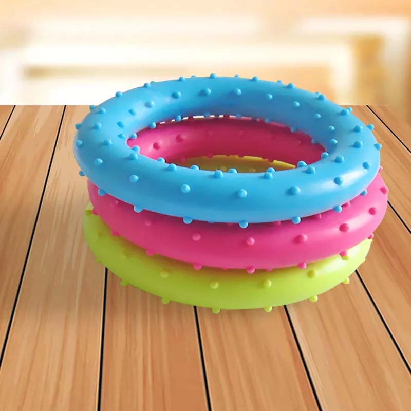 Multicolor Dog Play Rings