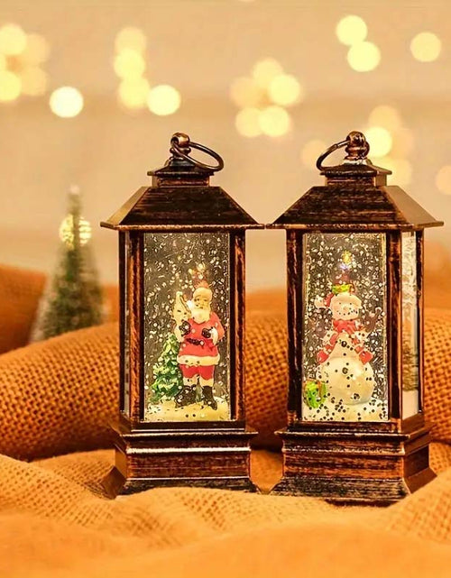 Load image into Gallery viewer, Battery-Powered Snowman Santa Christmas Night Light
