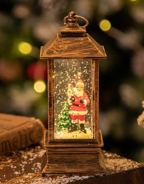 Load image into Gallery viewer, Battery-Powered Snowman Santa Christmas Night Light
