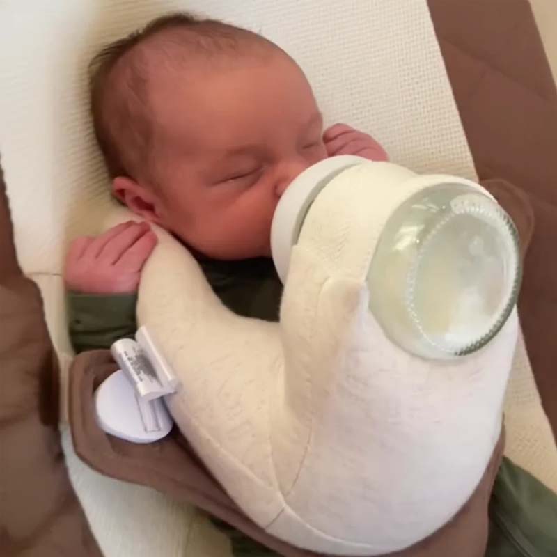 Baby Self Feeding Pillow Head and Neck Support Pillow