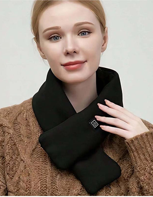 Load image into Gallery viewer, USB Heated Scarf - Winter Neck &amp; Shoulder Warmer
