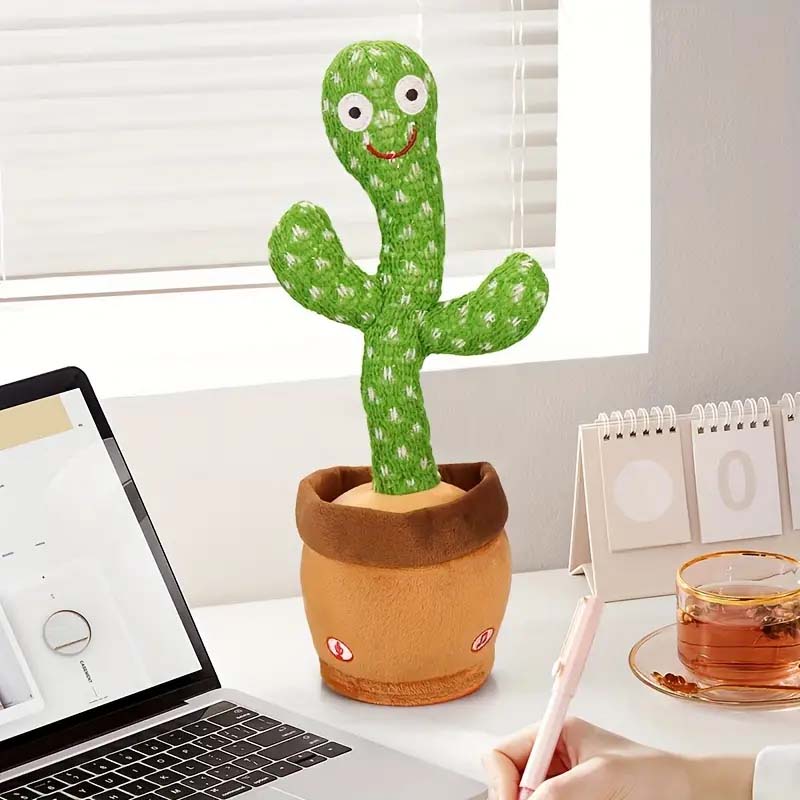 Singing Dancing Cactus Toy – Fun Glowing Ornament & Perfect Gift for All Ages