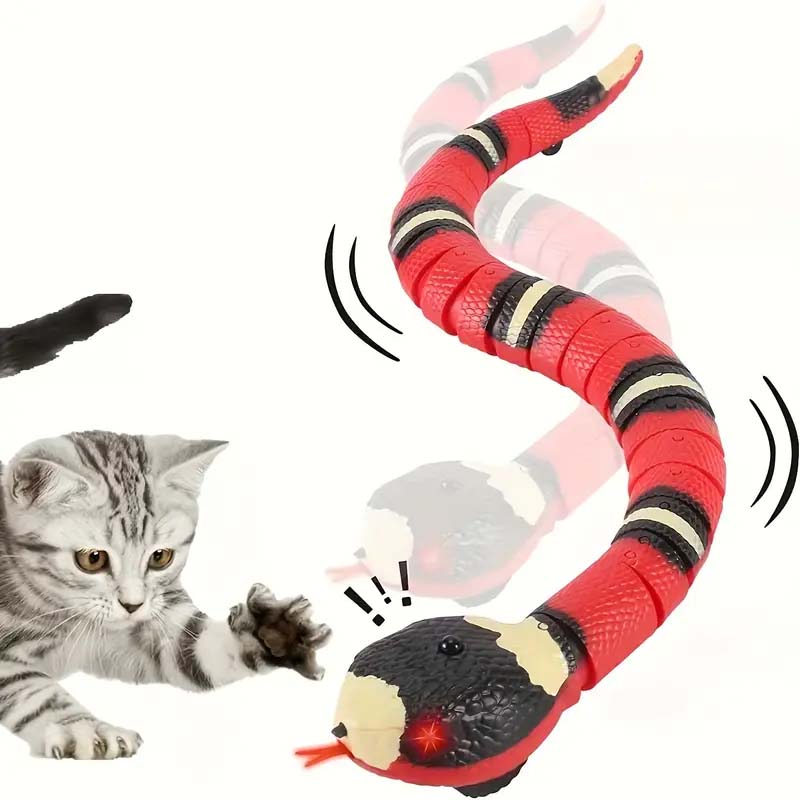 Electric Snake Toy - Interactive & Realistic Pet Playmate