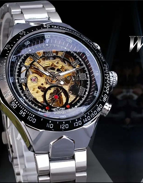 Load image into Gallery viewer, Skeleton Sport Watch - Fashion Bezel &amp; Intricate Dial
