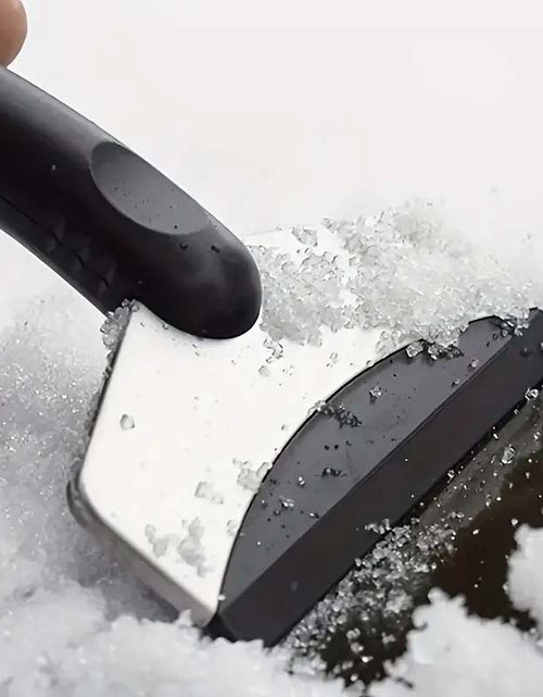 Load image into Gallery viewer, Stainless Steel Car Snow Shovel – Winter Snow &amp; Ice Removal Tool
