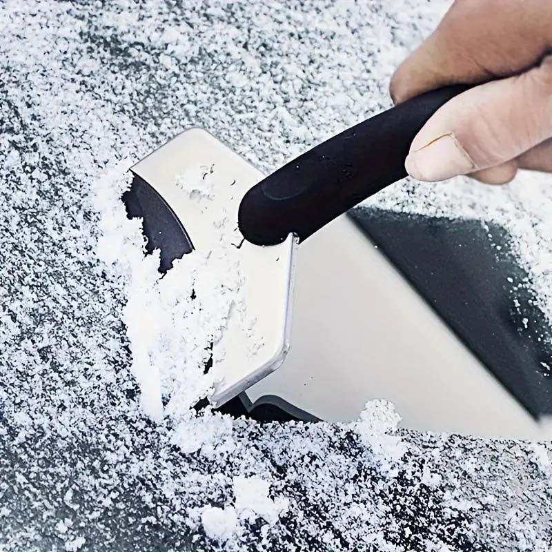 Stainless Steel Car Snow Shovel – Winter Snow & Ice Removal Tool