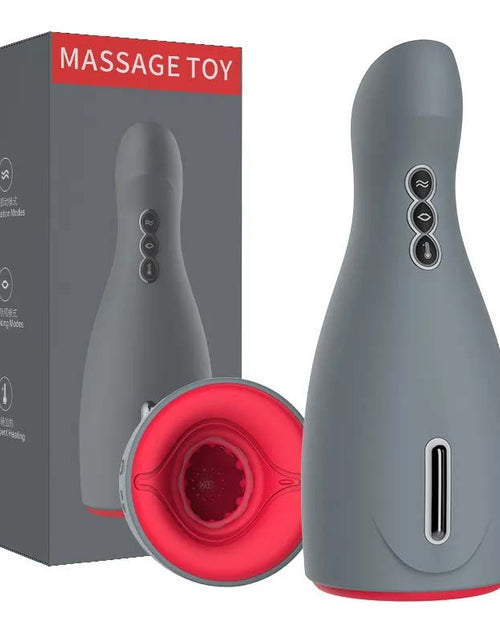 Load image into Gallery viewer, Men&#39;s Heating &amp; Vibrating Sucking Cup - Intimate Pleasure Device
