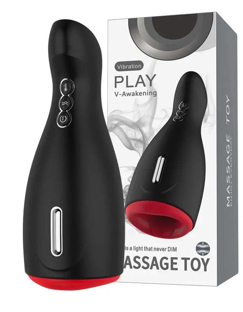 Load image into Gallery viewer, Men&#39;s Heating &amp; Vibrating Sucking Cup - Intimate Pleasure Device
