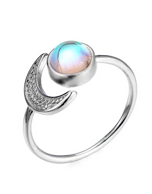 Load image into Gallery viewer, Exquisite Moon and Sun Design Cuff Ring
